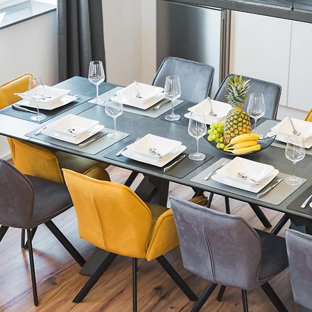 Golden Home With Barbecue, Yoga, Football Table Sinsheim Dış mekan fotoğraf